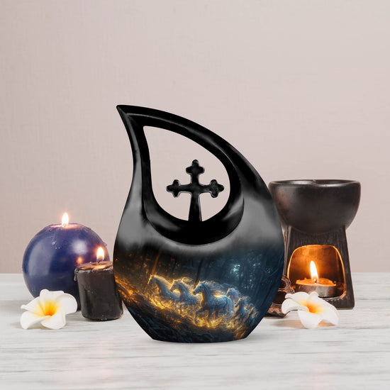 Horse Urns For Ashes - Small Cremation Keepsakes