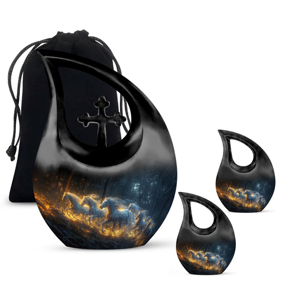 Horse Urns For Ashes - Small Cremation Keepsakes