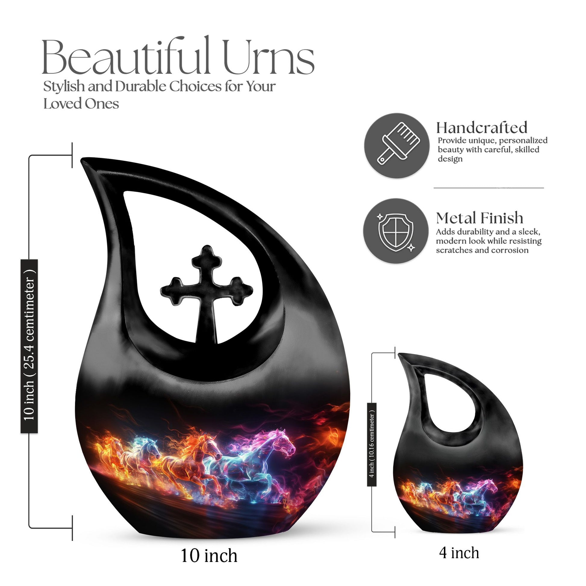 Horse Urns For Ashes - Cremation Urn For Human Ashes