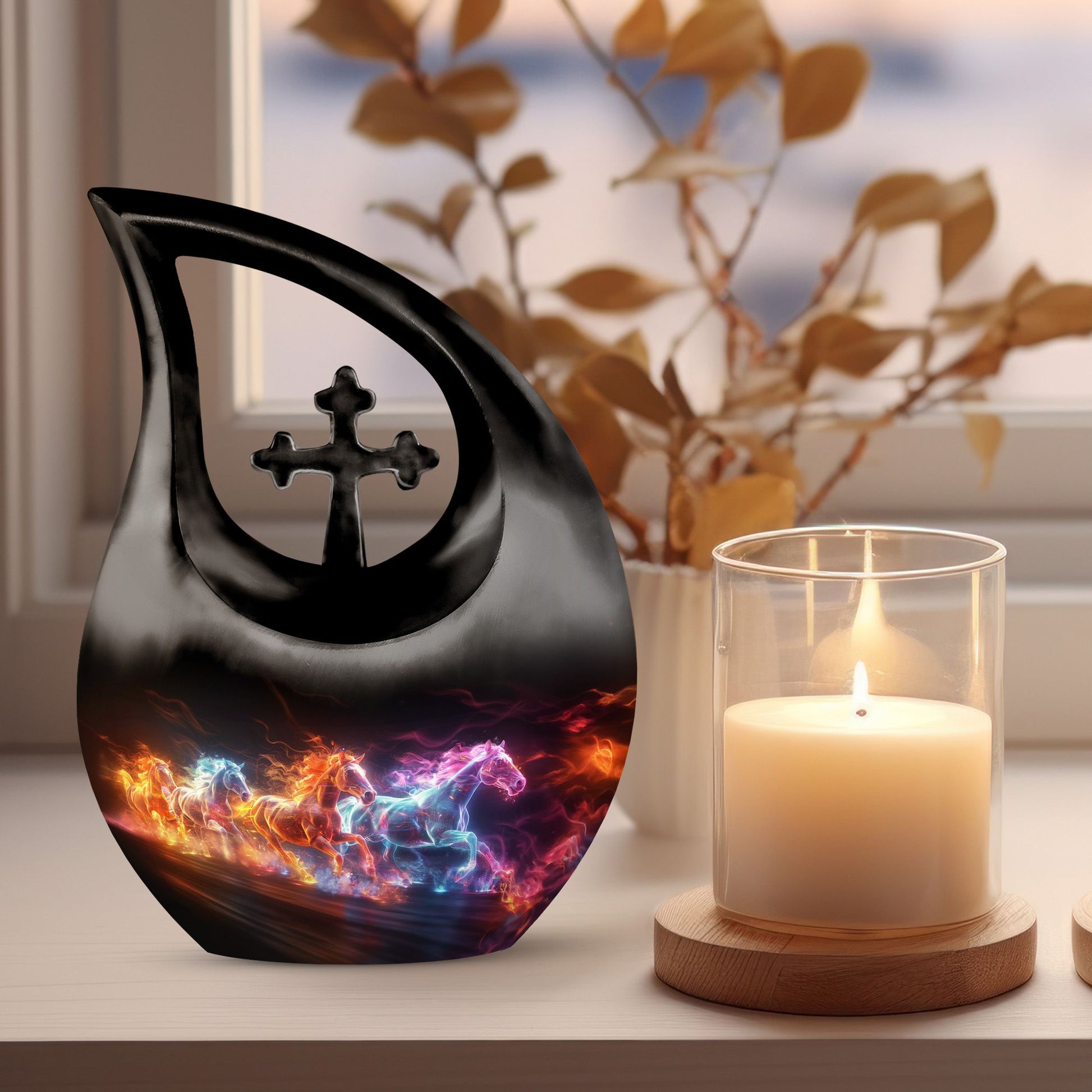 Horse Urns For Ashes - Cremation Urn For Human Ashes