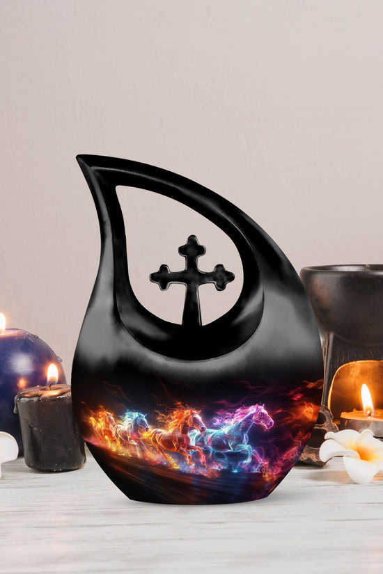 Horse Urns For Ashes - Cremation Urn For Human Ashes