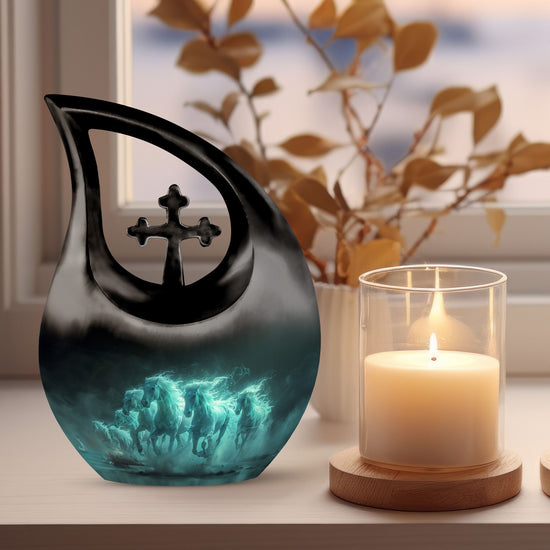 Horse Urns For Ashes - Keepsake Cremation Urns For Human Ashes Adult