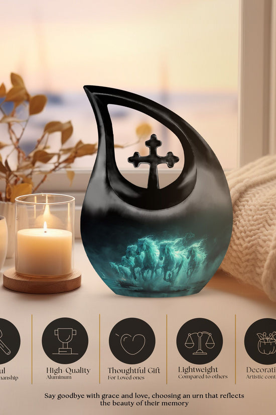 Horse Urns For Ashes - Keepsake Cremation Urns For Human Ashes Adult