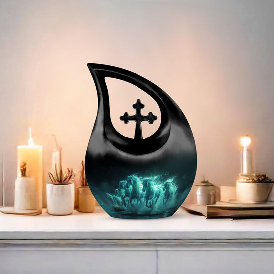Horse Urns For Ashes - Keepsake Cremation Urns For Human Ashes Adult