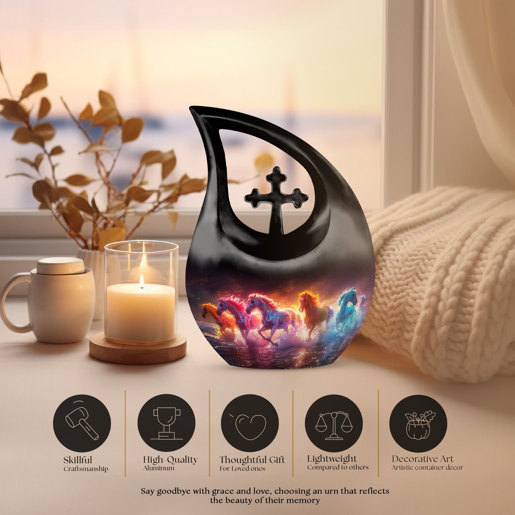 Horse Urns For Ashes - Urn For Cremation Ashes