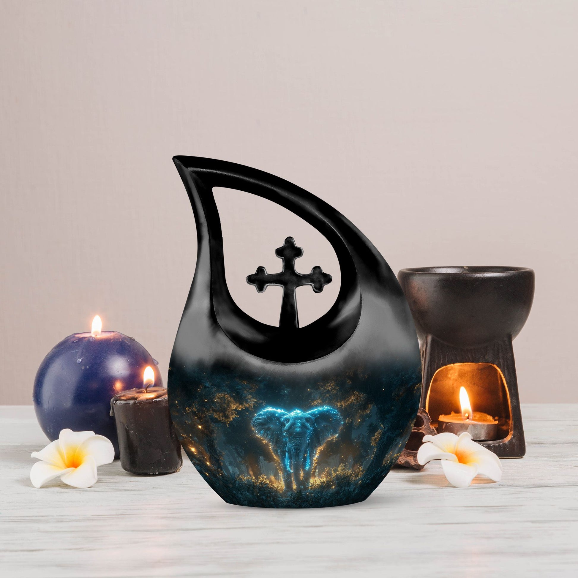 Elephant Urns For Ashes - Human Cremation Urns