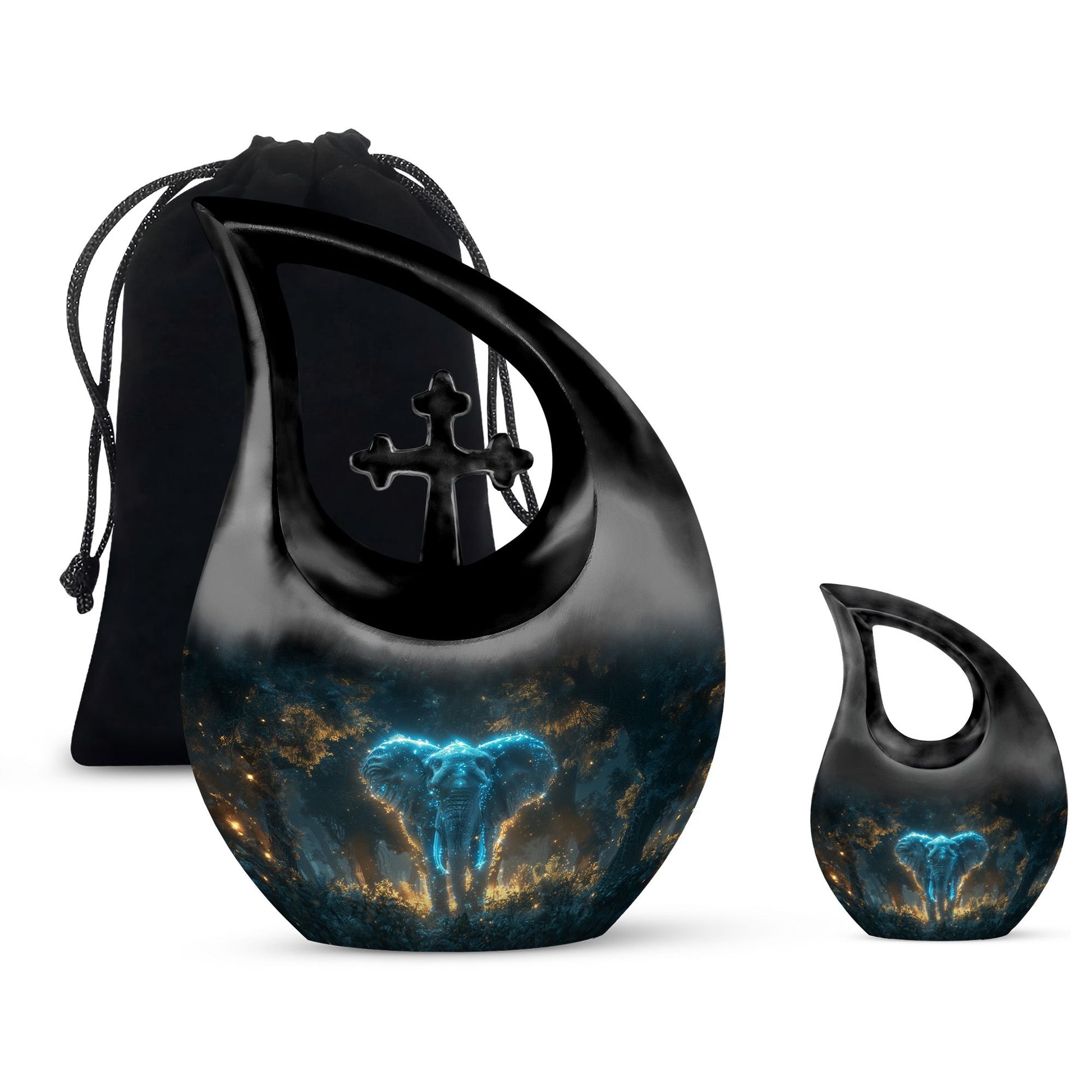 Elephant Urns For Ashes - Human Cremation Urns