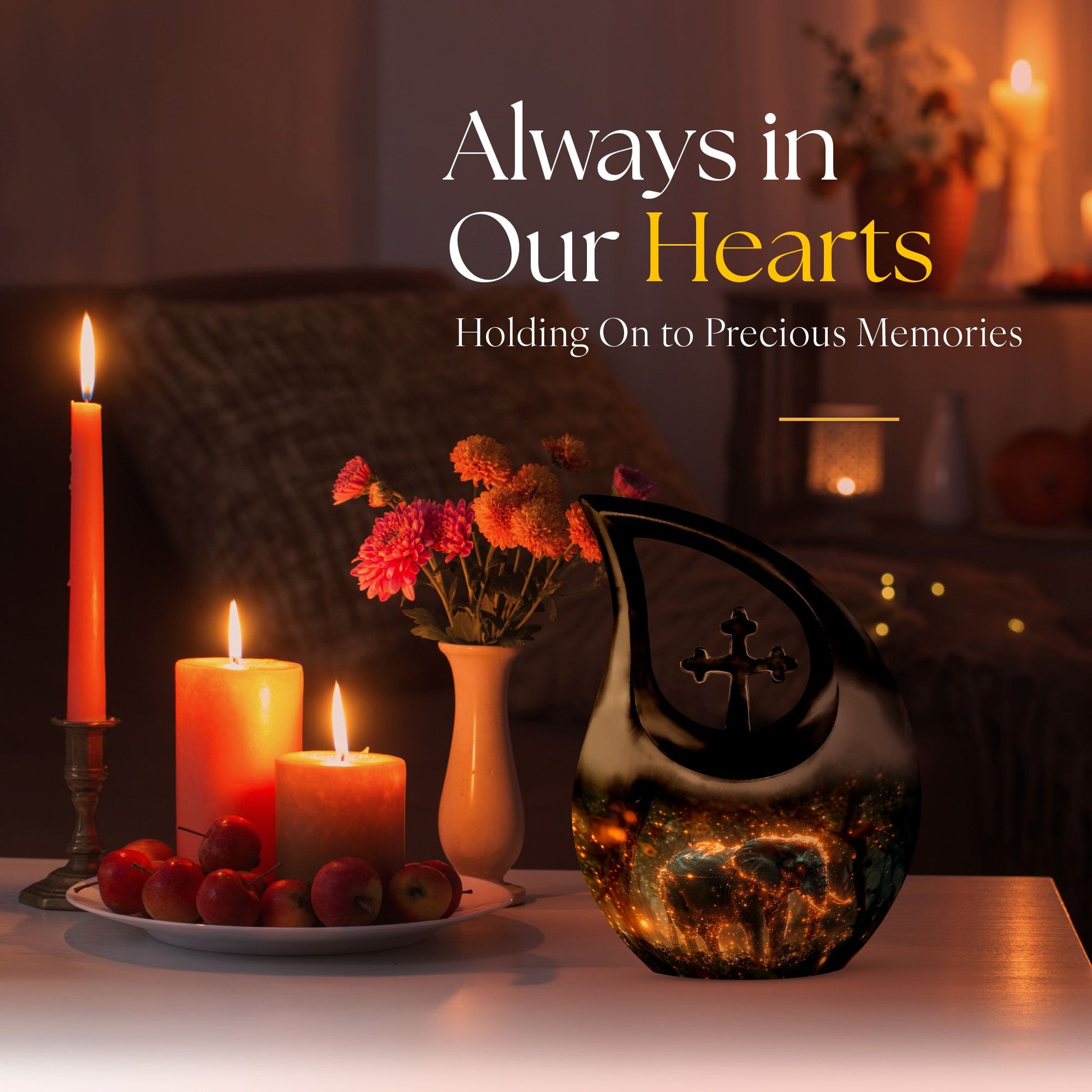 Elephant Urns For Ashes - Cremation Keepsake Urns For Ashes