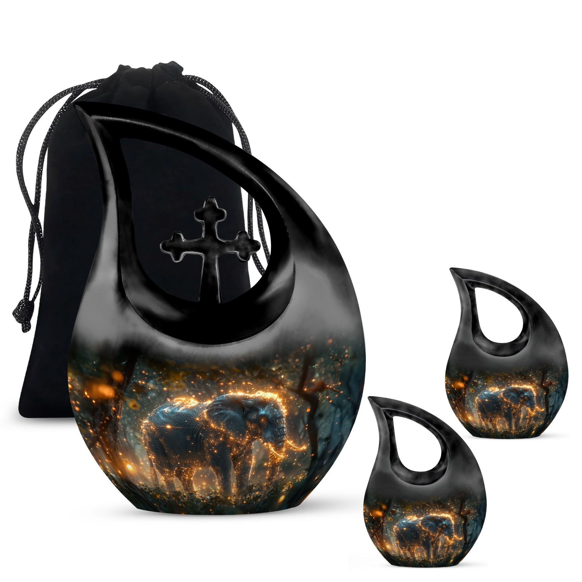 Elephant Urns For Ashes - Cremation Keepsake Urns For Ashes