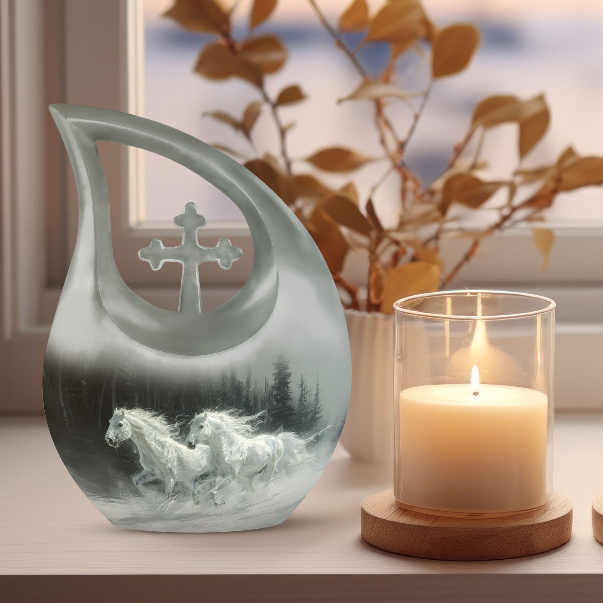 Horse Urns For Ashes - Cremation Urn Adult Human