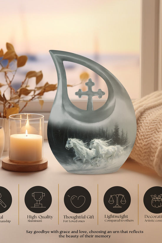 Horse Urns For Ashes - Cremation Urn Adult Human