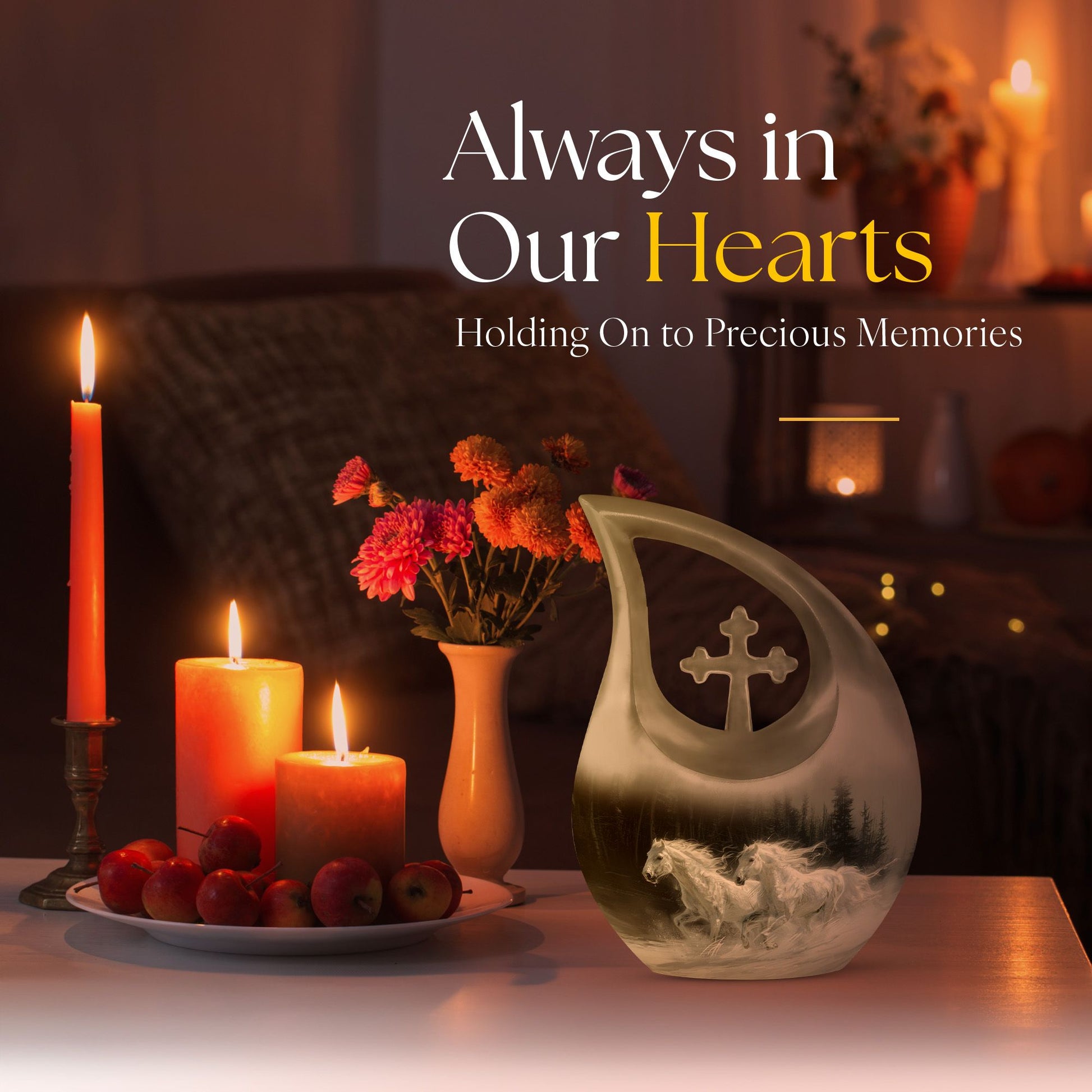 Horse Urns For Ashes - Cremation Urn Adult Human