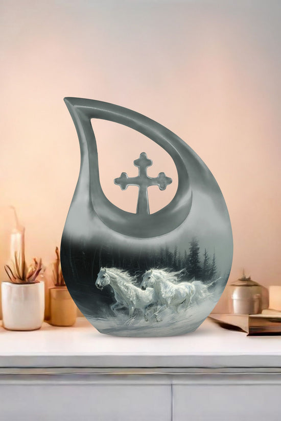 Horse Urns For Ashes - Cremation Urn Adult Human