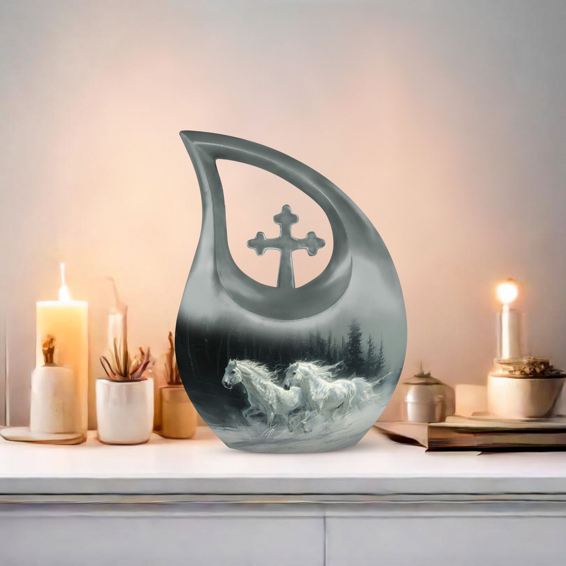 Horse Urns For Ashes - Cremation Urn Adult Human
