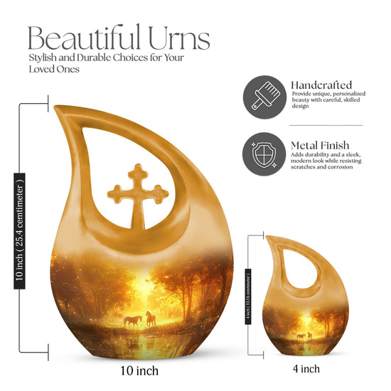 Horse Urns For Ashes - Cremation Ashes Urn
