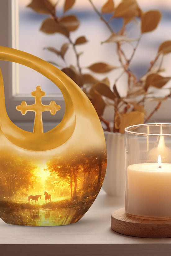 Horse Urns For Ashes - Cremation Ashes Urn