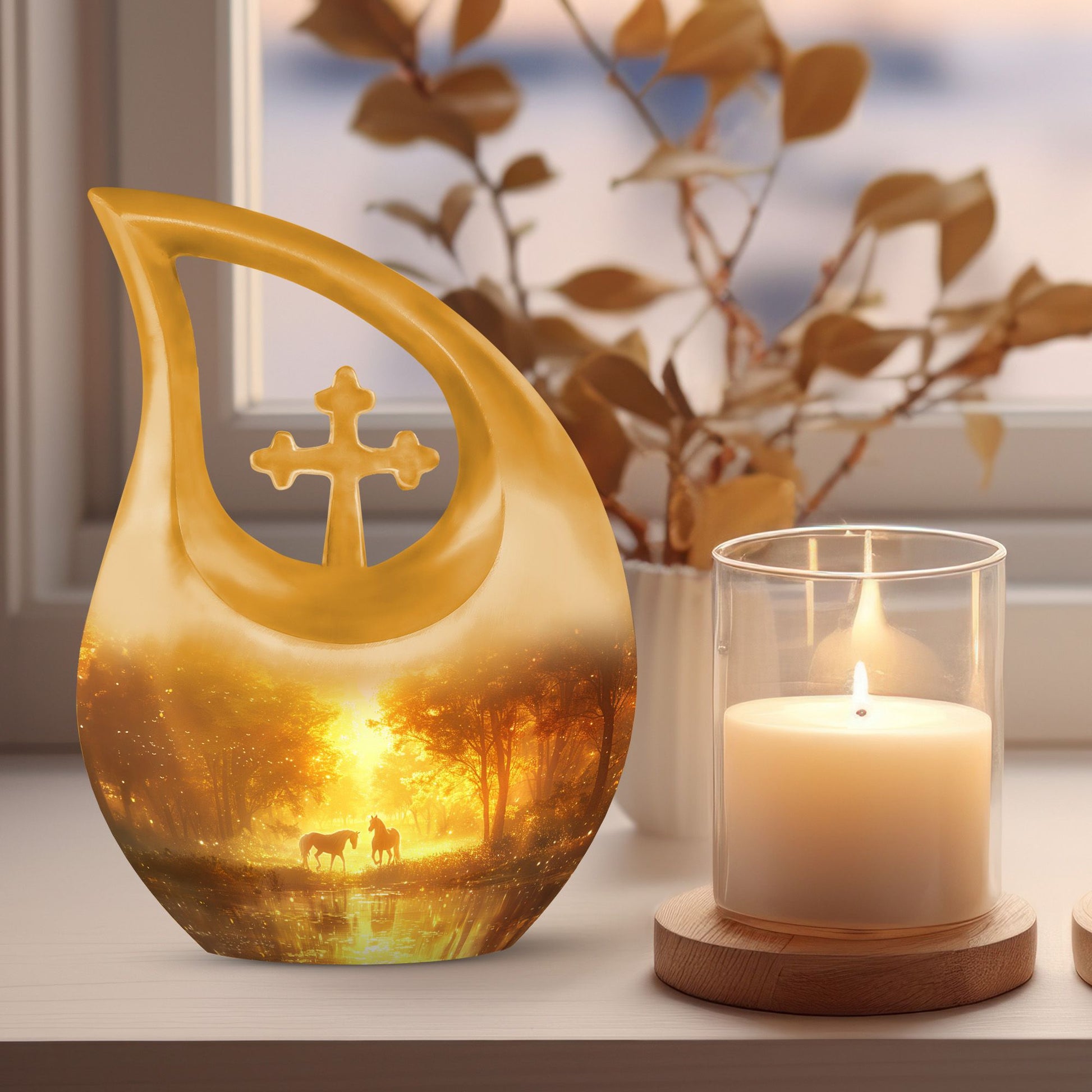 Horse Urns For Ashes - Cremation Ashes Urn