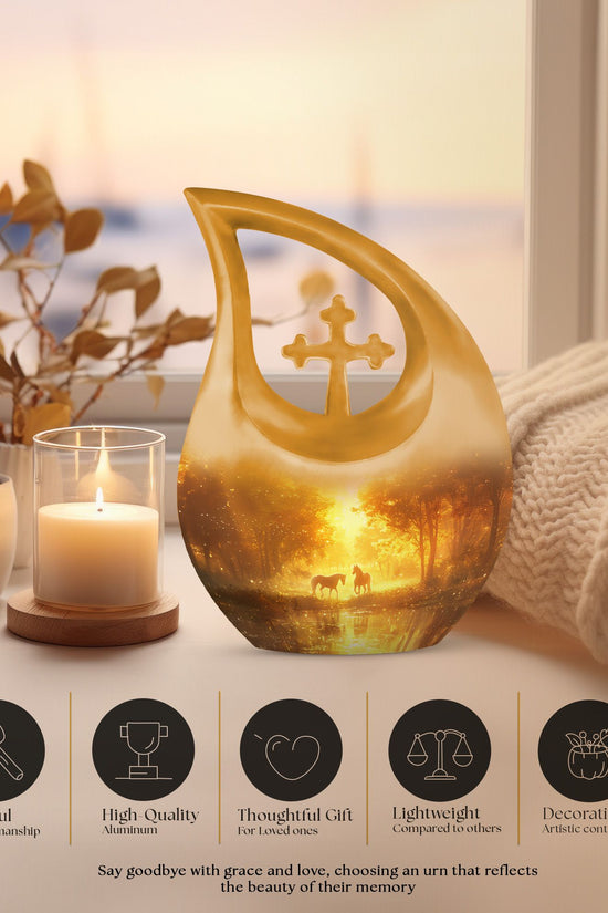 Horse Urns For Ashes - Cremation Ashes Urn