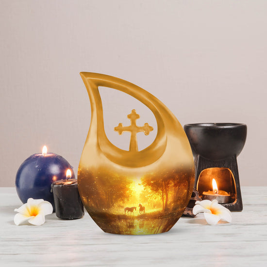 Horse Urns For Ashes - Cremation Ashes Urn