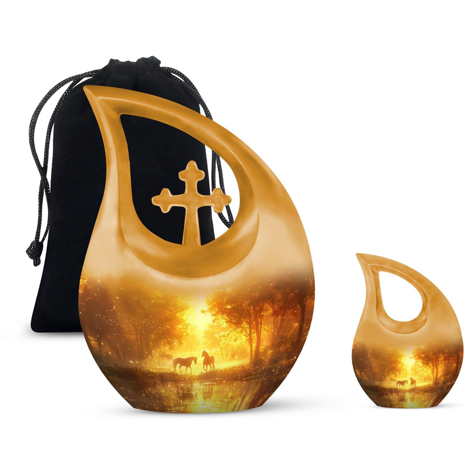 Horse Urns For Ashes - Cremation Ashes Urn