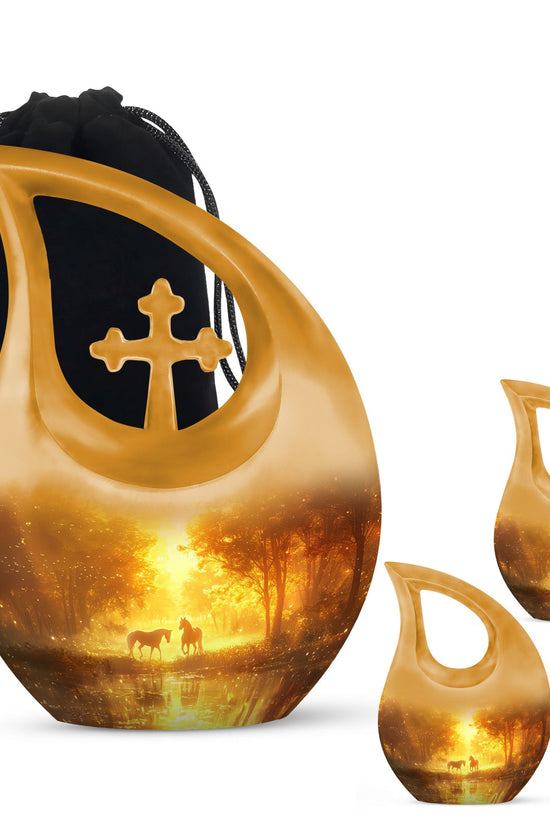 Horse Urns For Ashes - Cremation Ashes Urn