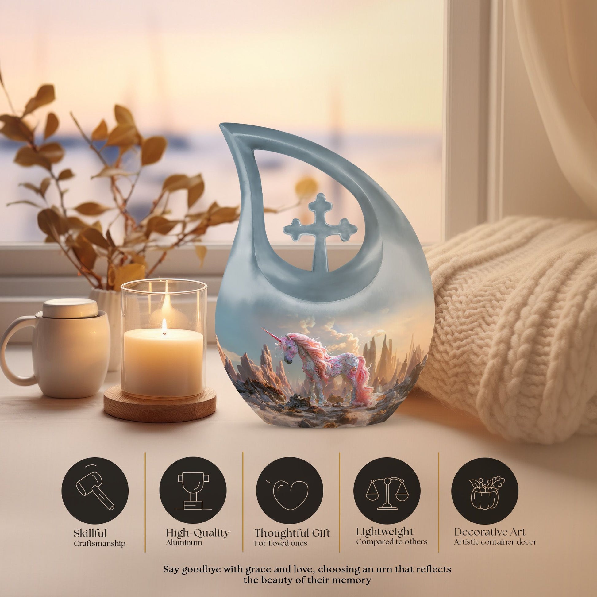 Unicorn Urns For Ashes - Cremation Urns Human