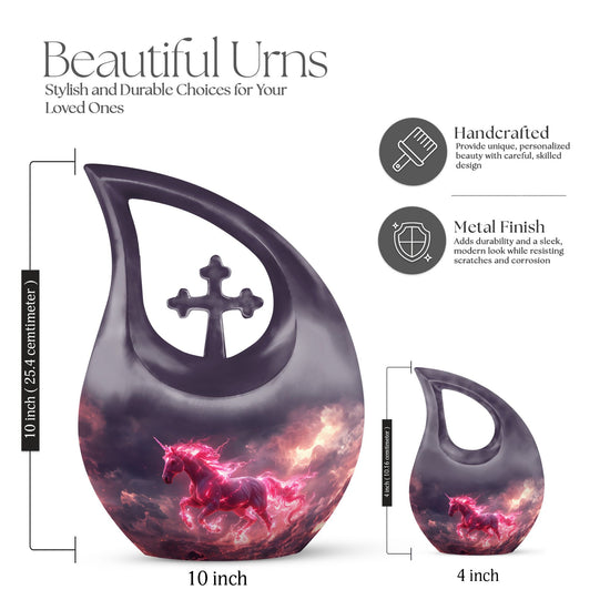 Unicorn Urns For Ashes - Cremation Urn For Humans