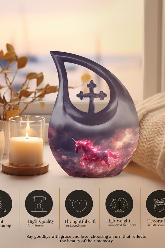 Unicorn Urns For Ashes - Cremation Urn For Humans