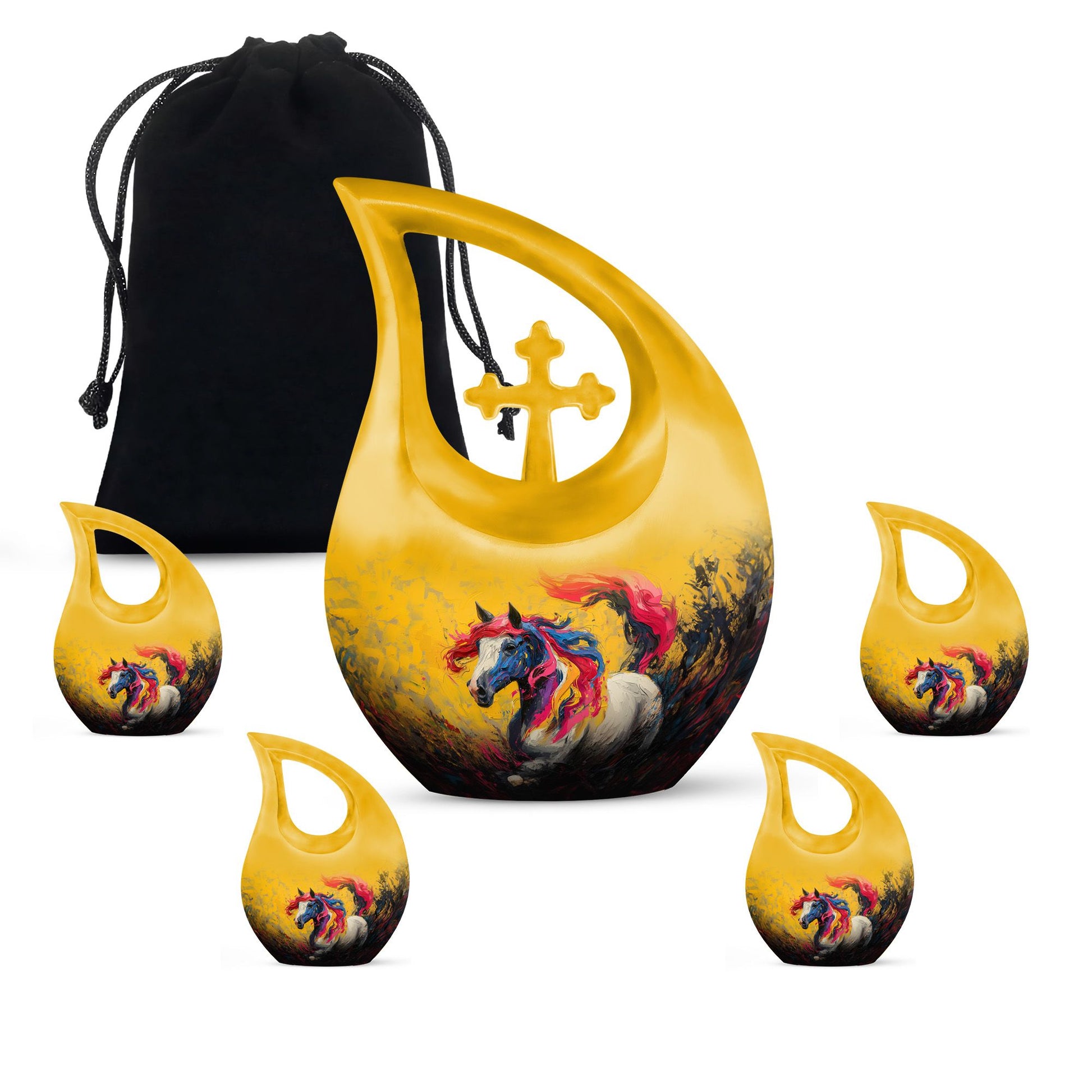 Horse Urns For Ashes - Cremation Urns For Adult Ashes Small
