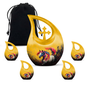 Large Urn With 4 Keepsake