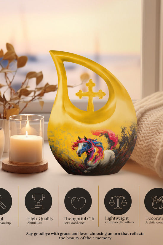 Horse Urns For Ashes - Cremation Urns For Adult Ashes Small