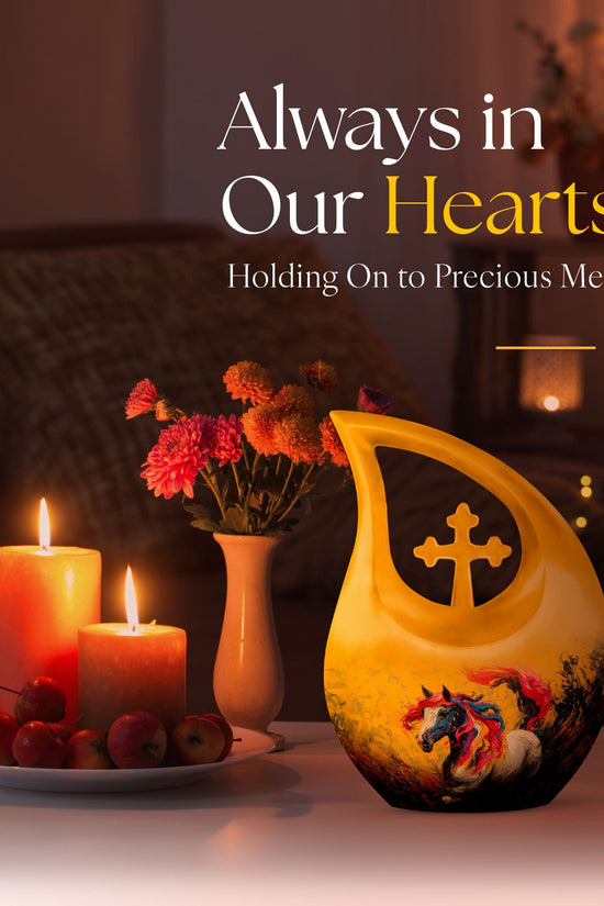 Horse Urns For Ashes - Cremation Urns For Adult Ashes Small