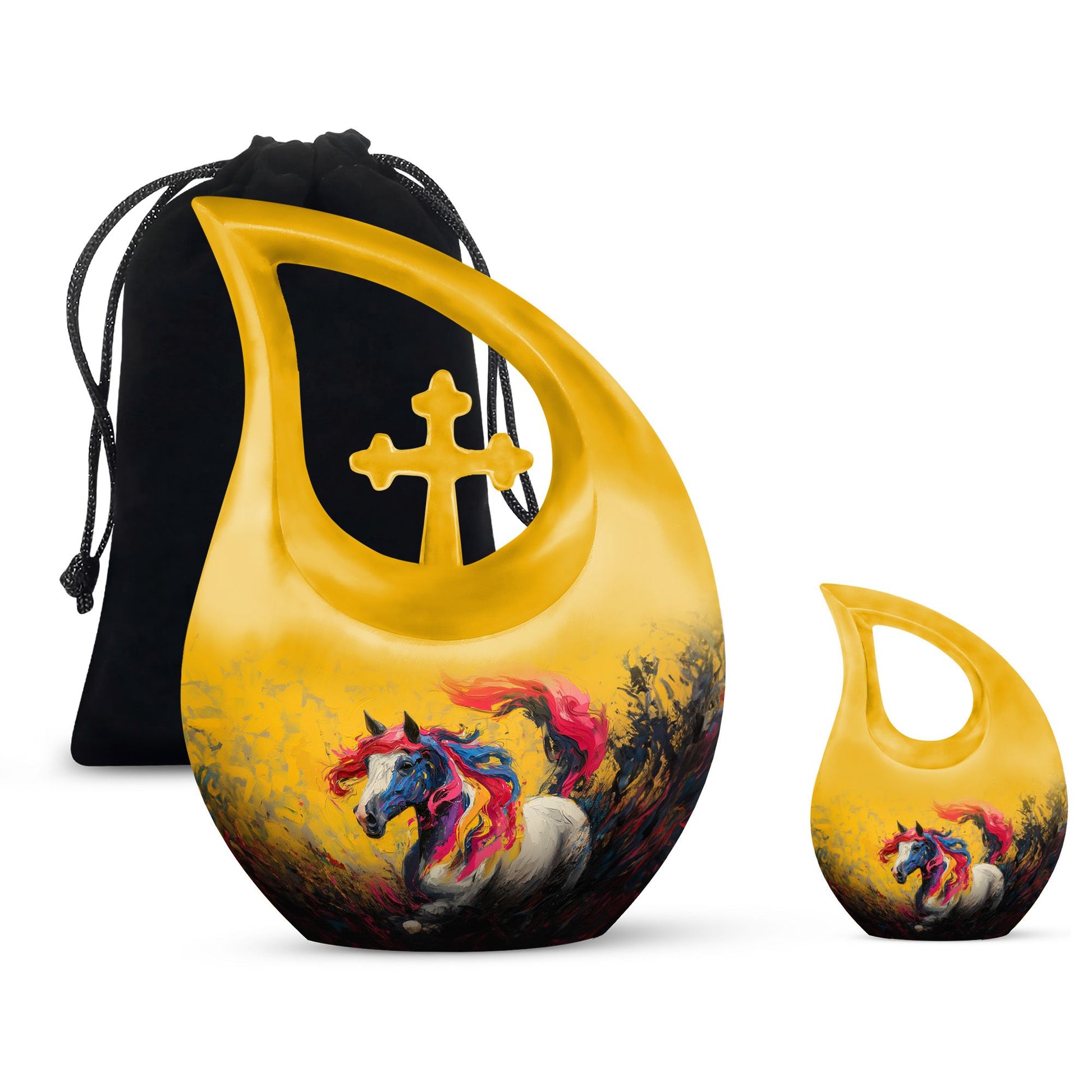 Horse Urns For Ashes - Cremation Urns For Adult Ashes Small