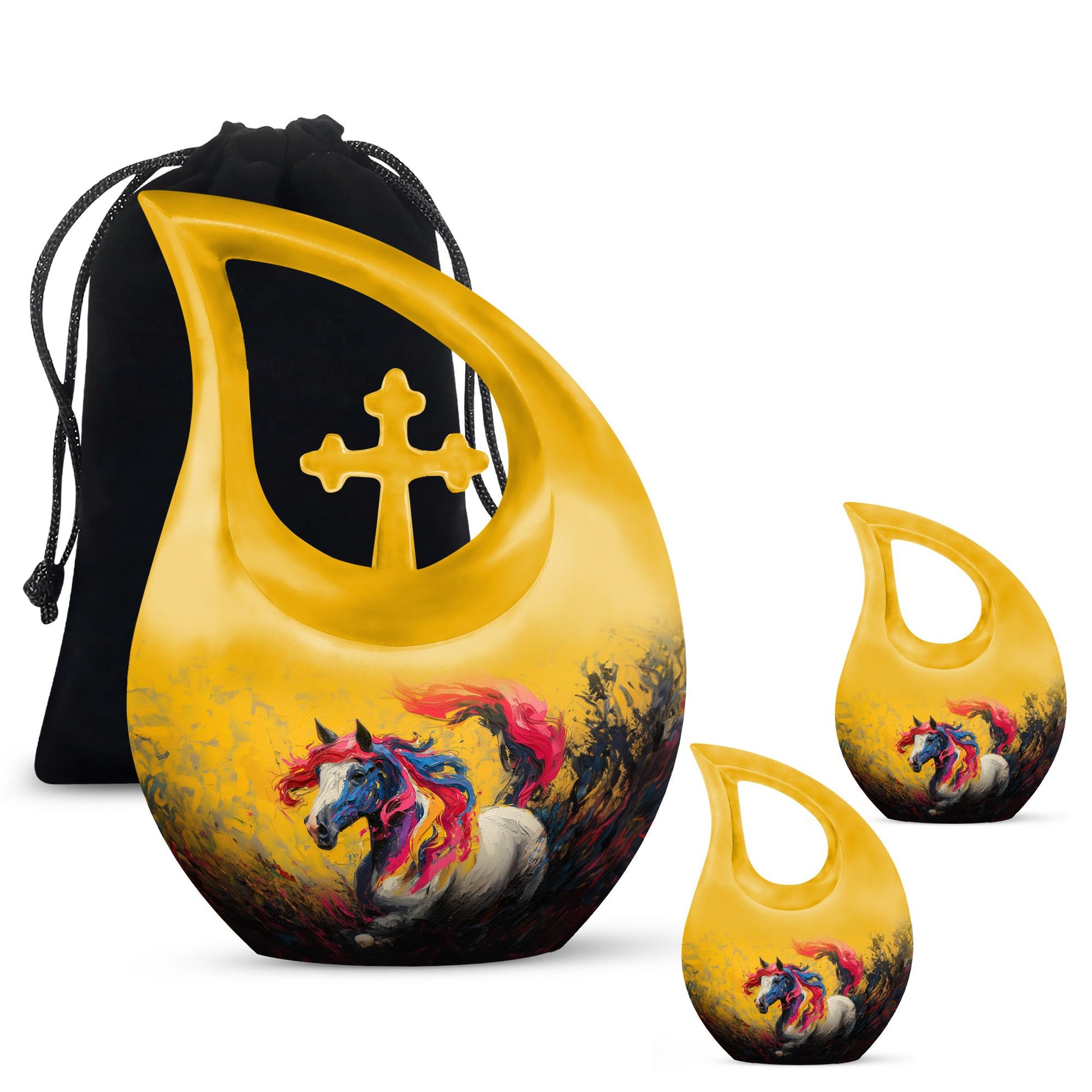 Horse Urns For Ashes - Cremation Urns For Adult Ashes Small