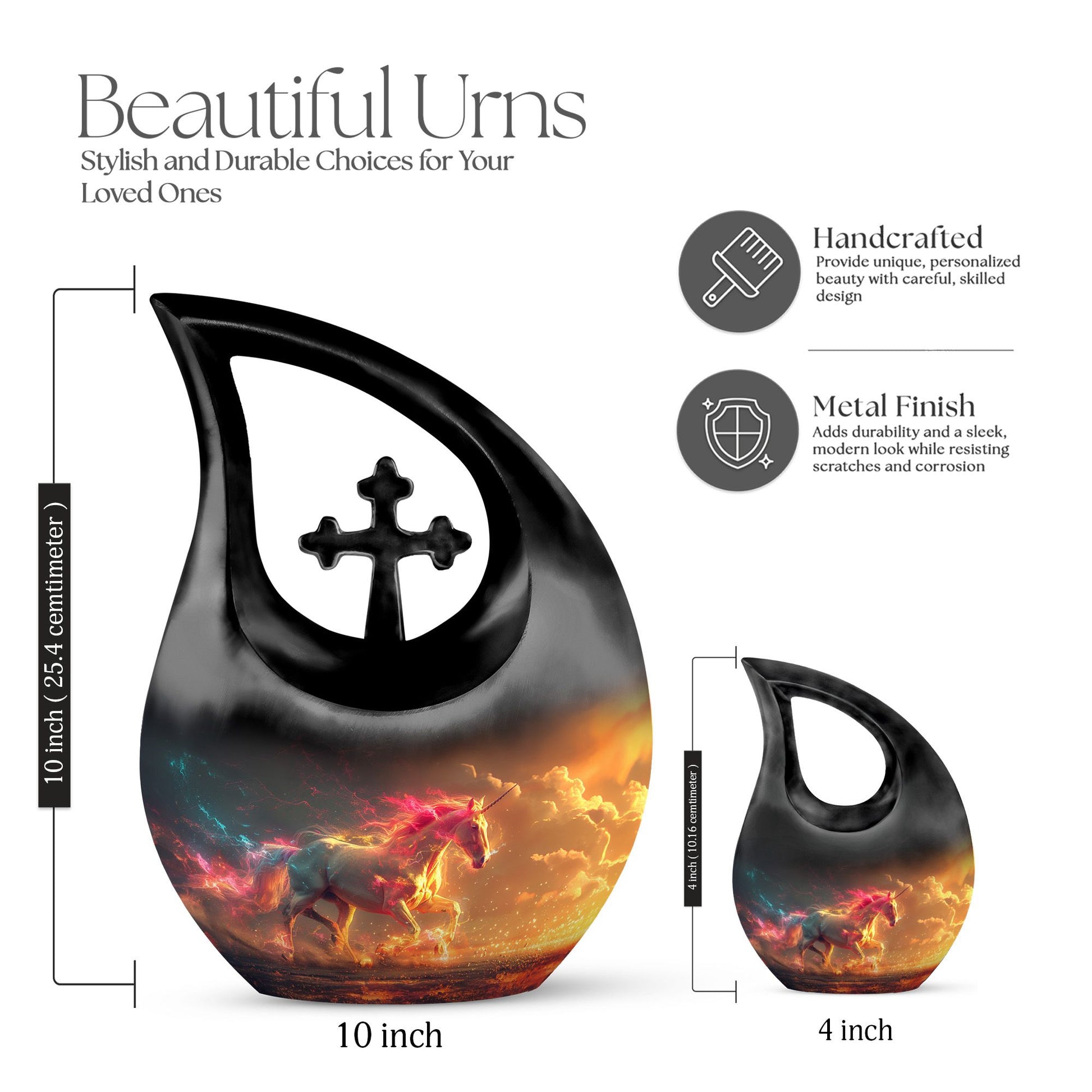 Unicorn Urns For Ashes - Urn Adult Cremation