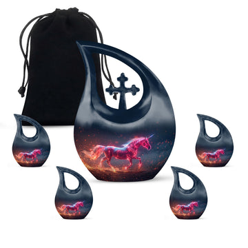 Large Urn With 4 Keepsake