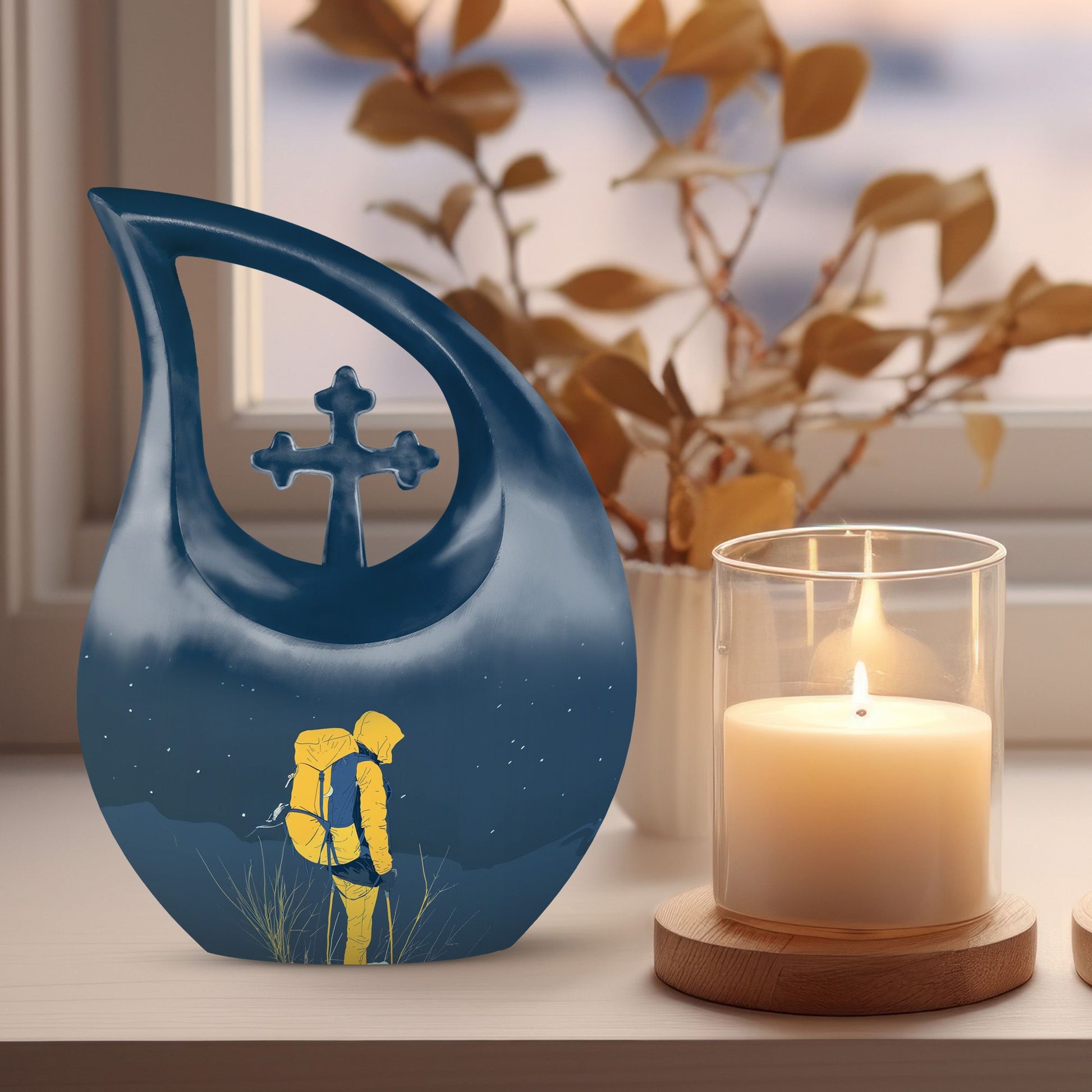 Hiking Urns For Ashes - Small Keepsake Urn