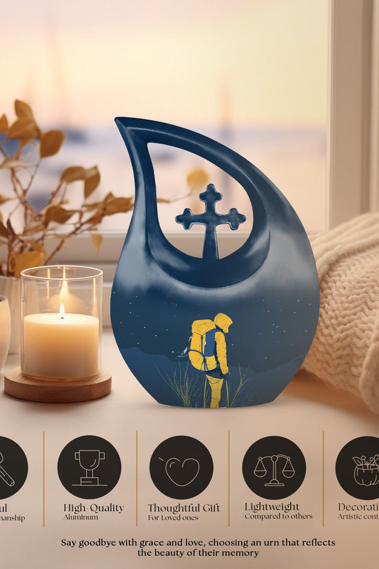 Hiking Urns For Ashes - Small Keepsake Urn