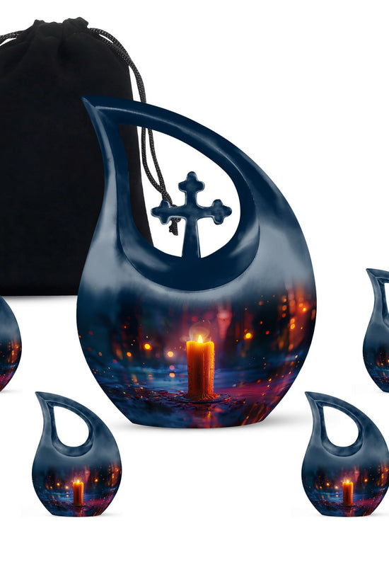 Candle Urns For Ashes - Small Urn For Ashes Keepsake
