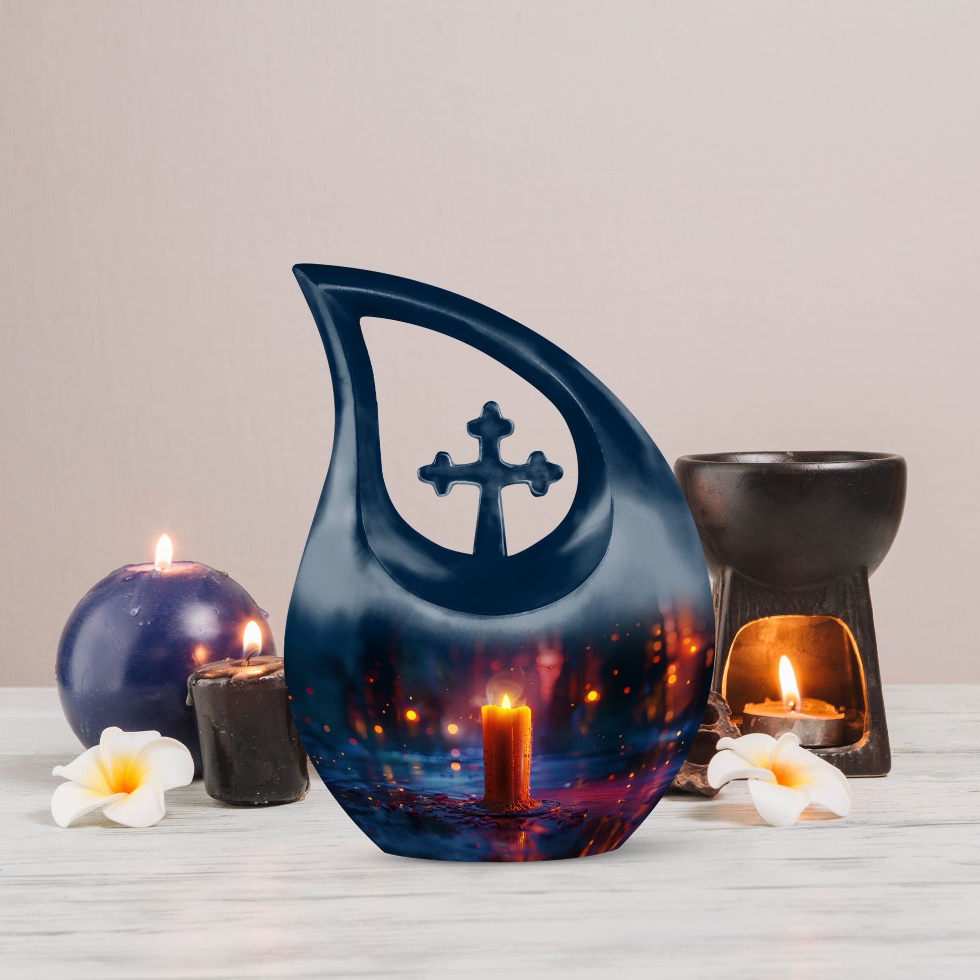Candle Urns For Ashes - Small Urn For Ashes Keepsake