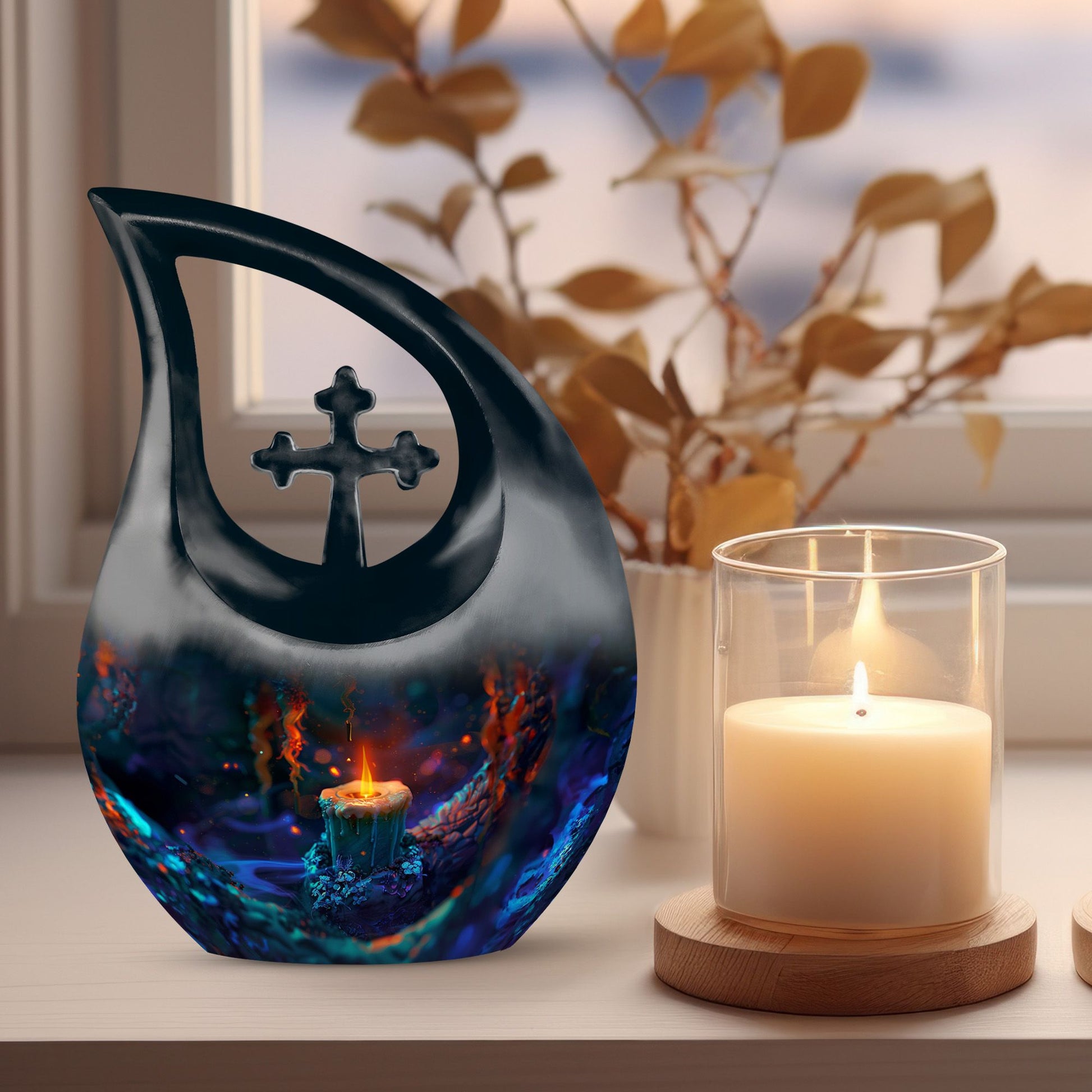 Candle Urns For Ashes - Small Ashes Keepsake