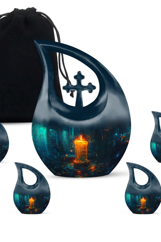 Candle Urns For Ashes - Small Decorative Urn