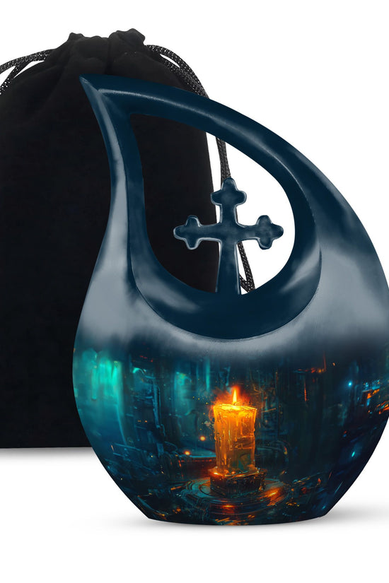 Candle Urns For Ashes - Small Decorative Urn