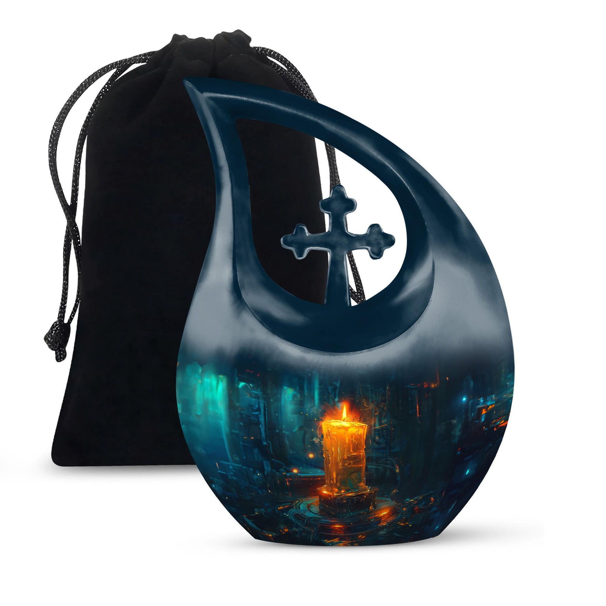 Candle Urns For Ashes - Small Decorative Urn