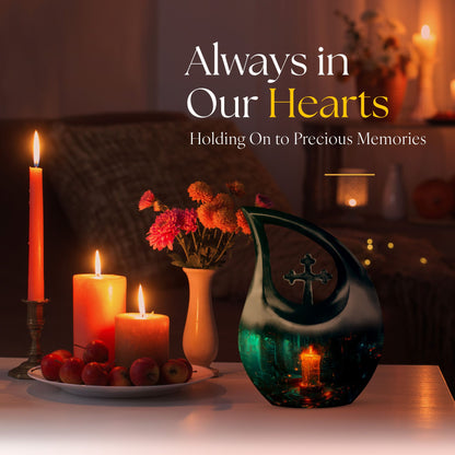 Candle Urns For Ashes - Small Decorative Urn