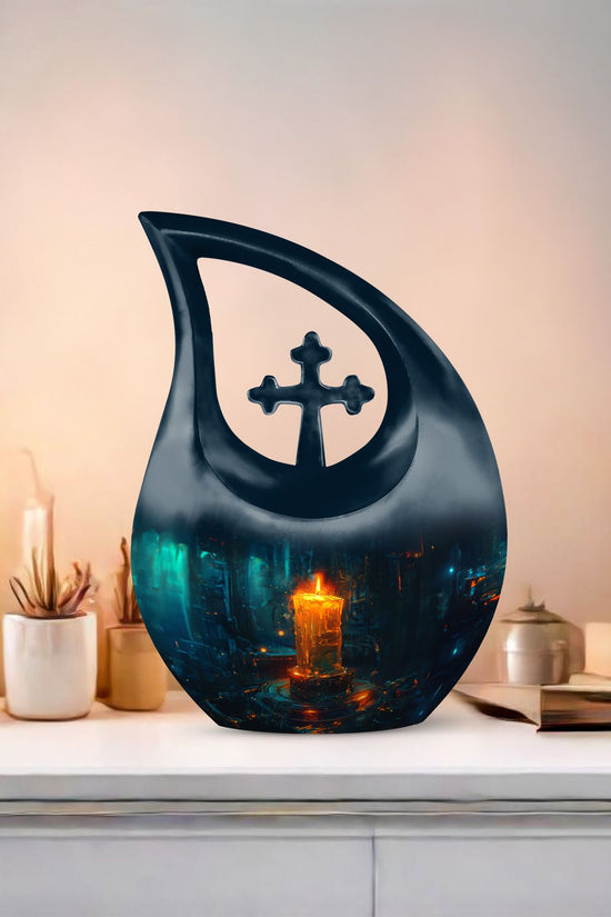 Candle Urns For Ashes - Small Decorative Urn