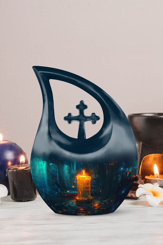 Candle Urns For Ashes - Small Decorative Urn