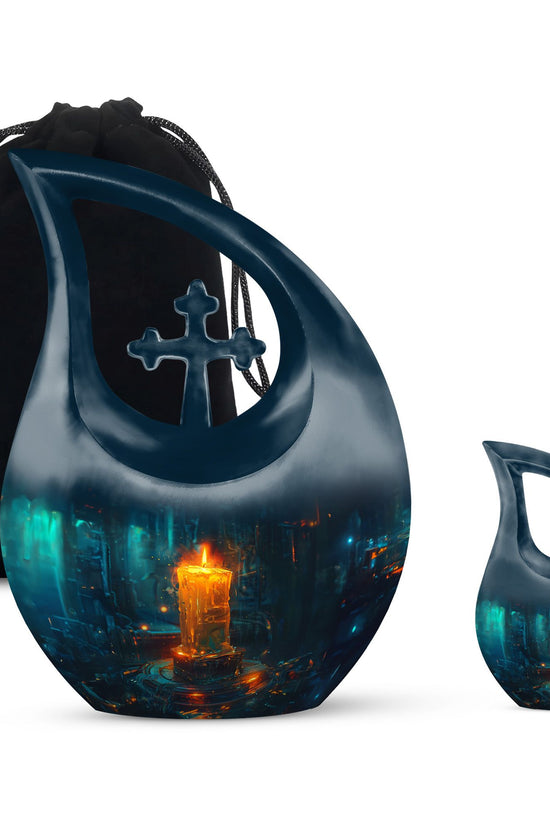 Candle Urns For Ashes - Small Decorative Urn