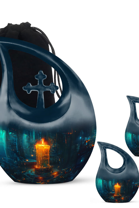 Candle Urns For Ashes - Small Decorative Urn