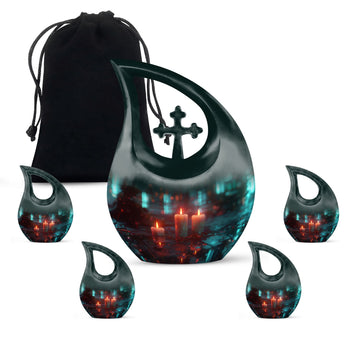 Large Urn With 4 Keepsake